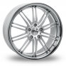 17 Inch Zito Belair Hyper Silver Alloy Wheels