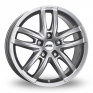 17 Inch ATS Radial Plus Silver Alloy Wheels