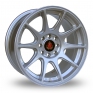 15 Inch Axe EX8 Silver Alloy Wheels