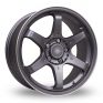 17 Inch Fox Racing MS006 Grey Alloy Wheels