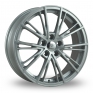 17 Inch Diamond E101 Silver Alloy Wheels