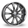 20 Inch Riva SUV Grey Alloy Wheels