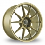 18 Inch Konig Milligram Gold Alloy Wheels
