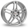 16 Inch Dezent RB Silver Alloy Wheels