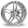 17 Inch Dezent RB Silver Alloy Wheels