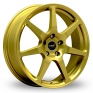 18 Inch Inovit RD21 Gold Alloy Wheels