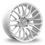20 Inch Inovit Vortex White Polished Alloy Wheels