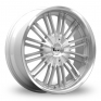 17 Inch Inovit Formula White Polished Alloy Wheels