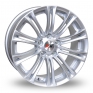 16 Inch XTK KD005 Silver Alloy Wheels