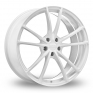 19 Inch OZ Racing Forged Zeus White Alloy Wheels