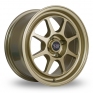 15 Inch Rota Spec8 Gold Alloy Wheels