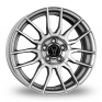 17 Inch Wolfrace StreetRace Silver Alloy Wheels