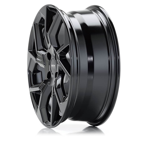 18" Platin P 103 Gloss Black Alloy Wheels