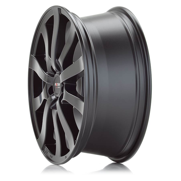 15" Platin P 58 Matt Black Alloy Wheels