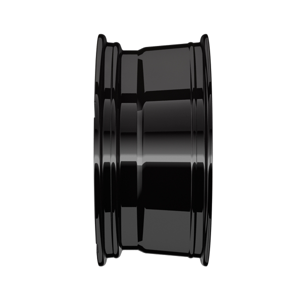 18" Fondmetal Hexis Gloss Black Machined Alloy Wheels