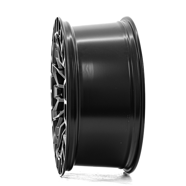22" Axe AT10 Satin Black Alloy Wheels