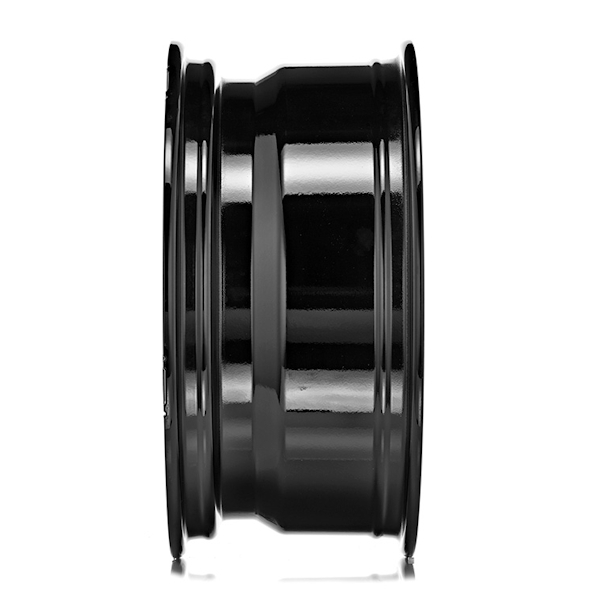 17" MSW (by OZ) 72 Gloss Black Polished Alloy Wheels