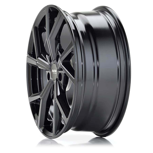 17" Platin P 115 Gloss Black Alloy Wheels
