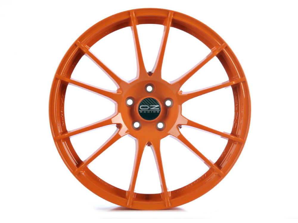 19" OZ Racing Ultraleggera HLT Orange Alloy Wheels