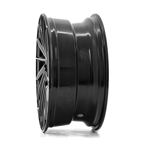 19" 1AV ZX1 Gloss Black Alloy Wheels