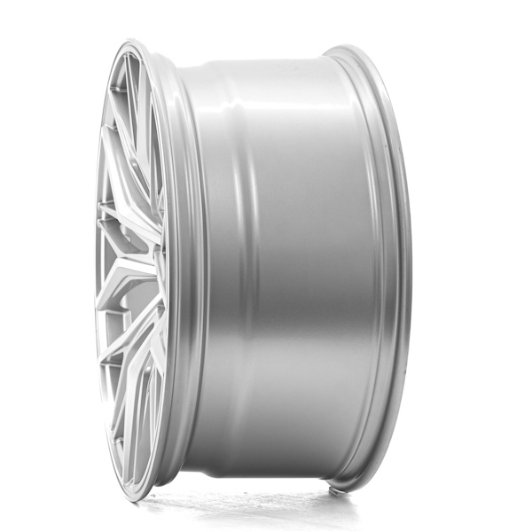 20" Axe EX55 Gloss Silver Polished Alloy Wheels