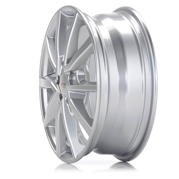 16" Platin P 95 Metal Silver Alloy Wheels