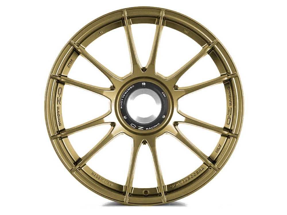 19" OZ Racing Ultraleggera HLT CL Race Gold Alloy Wheels