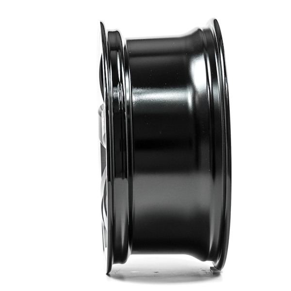 18" Lenso D1R Gloss Black Polished Alloy Wheels