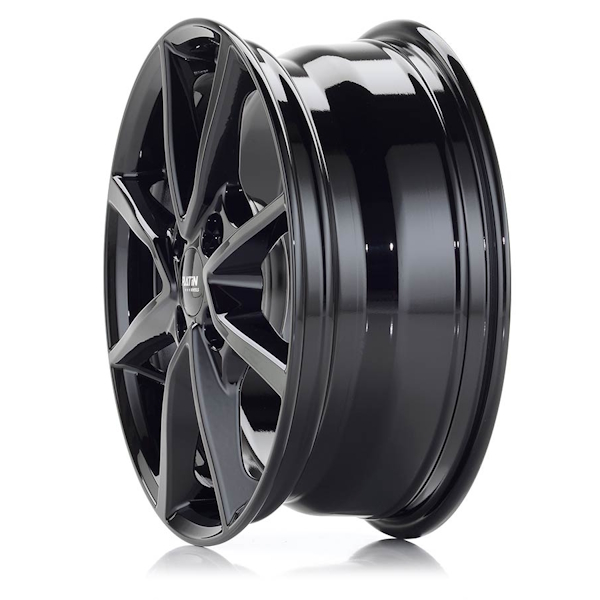 17" Platin P 95 Gloss Black Alloy Wheels