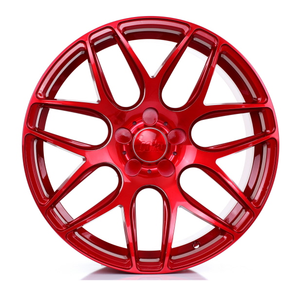 18" Bola B8R (Special Offer) Candy Red Alloy Wheels