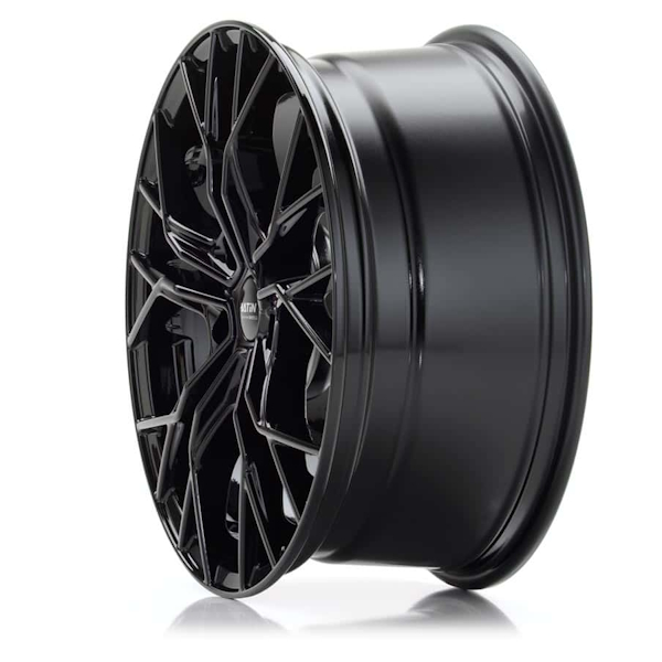19" Platin P 118 Black Alloy Wheels