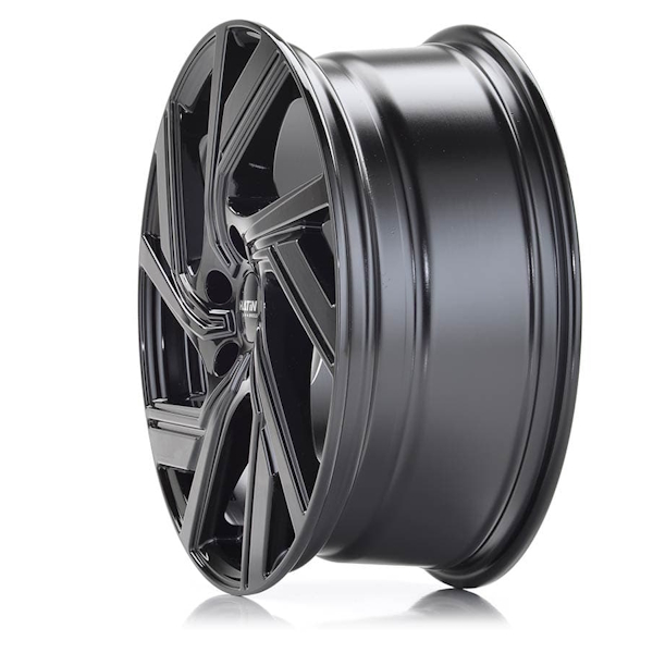 19" Platin P 114 Black Alloy Wheels