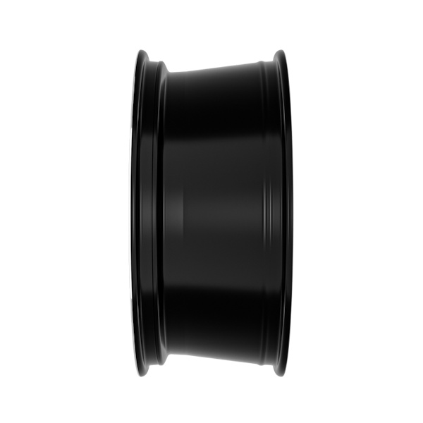 17" Fox Racing Hiro Black Polished Lip Alloy Wheels