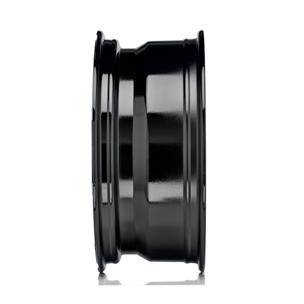 17" MSW (by OZ) 83 Gloss Black Polished Alloy Wheels