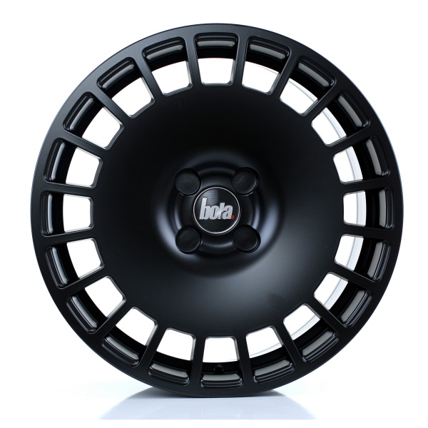 18" Bola B12 Matt Black Alloy Wheels