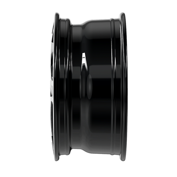 16" Alutec Titan Gloss Black Polished Alloy Wheels