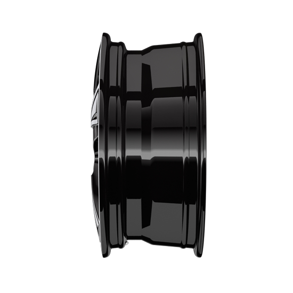 17" Fondmetal PRO1 Gloss Black Machined Alloy Wheels