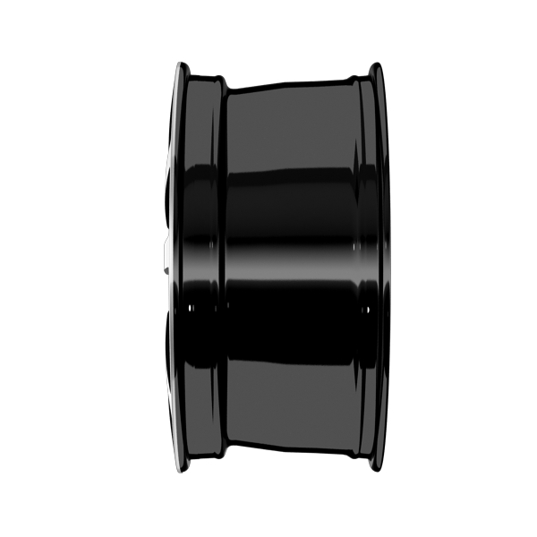 17" RC Design RC25 Gloss Black Polished Alloy Wheels