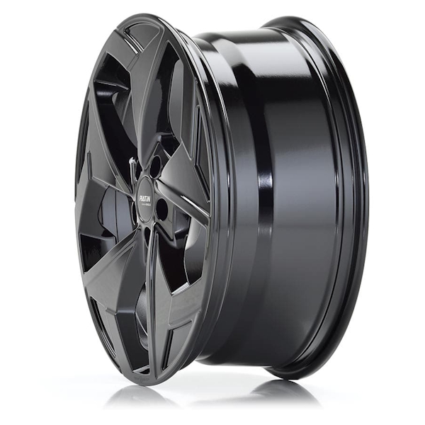 18" Platin P 104 Gloss Black Alloy Wheels