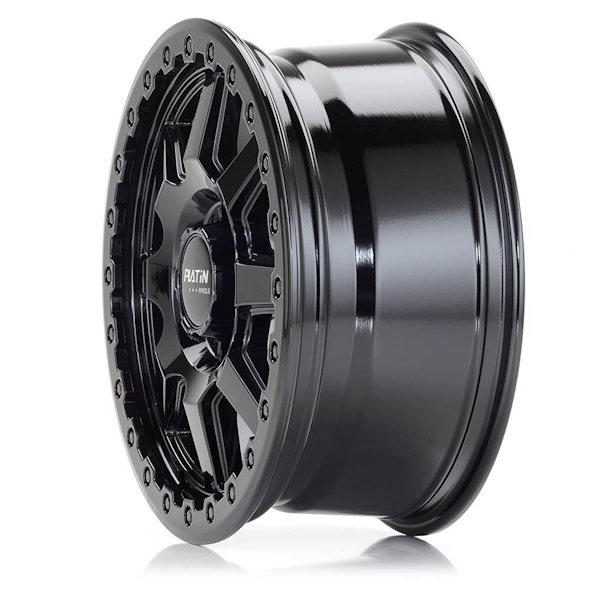 20" Platin P 111 Gloss Black Alloy Wheels