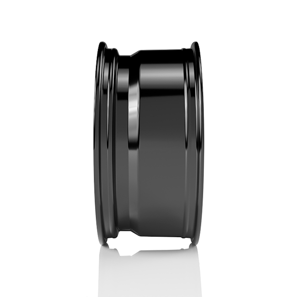 20" MSW (by OZ) 44 Gloss Black Polished Lip Alloy Wheels