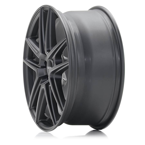 18" Platin P 73 Racing Black Alloy Wheels