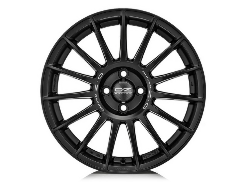 19" OZ Racing Superturismo LM (Special Offer) Matt Black Silver Lettering Alloy Wheels