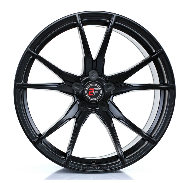 19 Inch 2FORGE ZF2 Matt Black Alloy Wheels