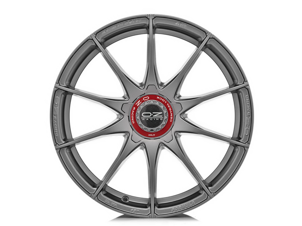 17 Inch OZ Racing Formula HLT 5 Stud Grigio Corsa Alloy Wheels