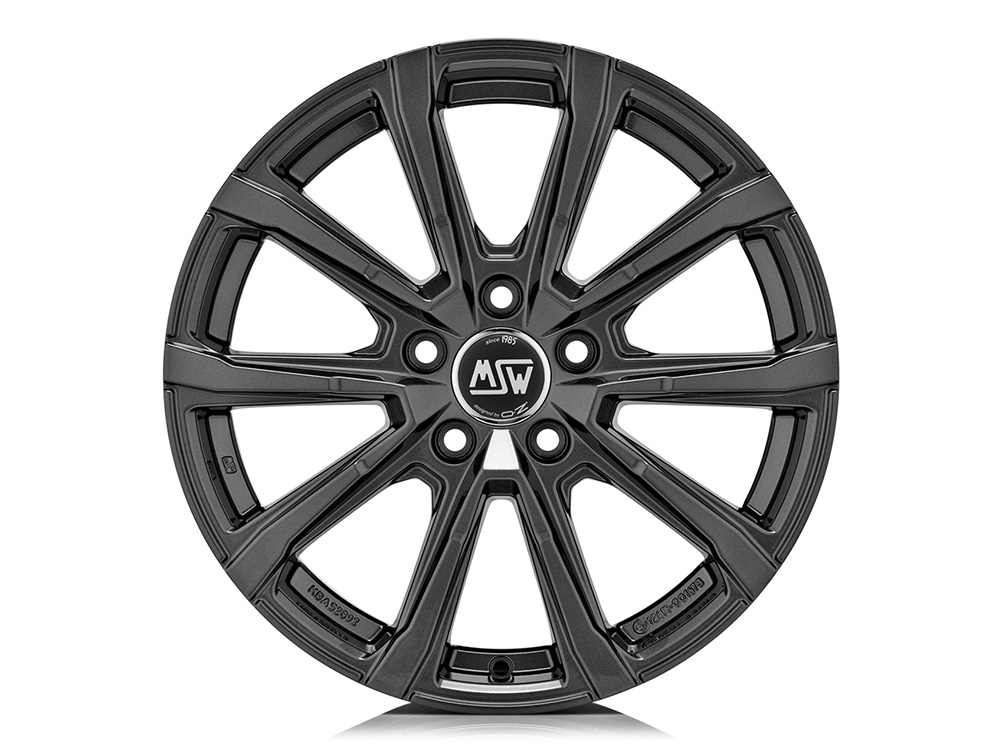 17 Inch MSW (by OZ) 79 Grey Alloy Wheels