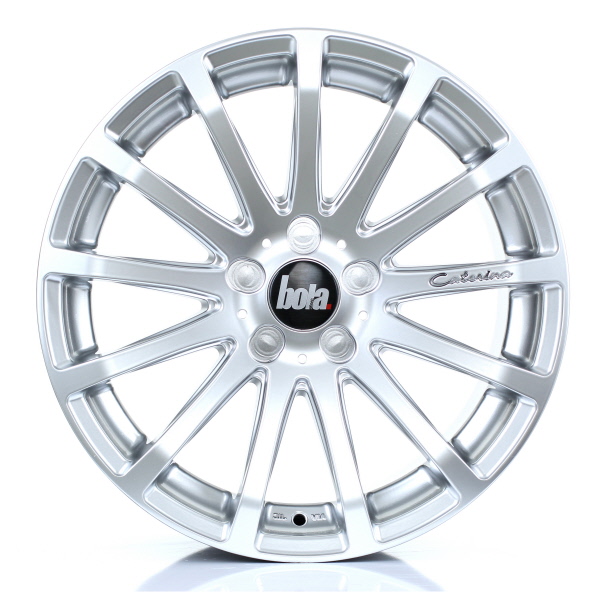 20 Inch Bola XTR Hyper Silver Alloy Wheels