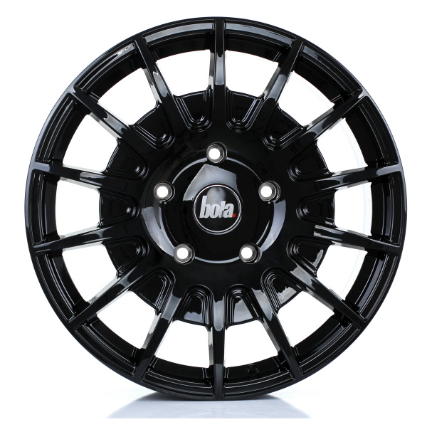 20 Inch Bola B21 Gloss Black Alloy Wheels