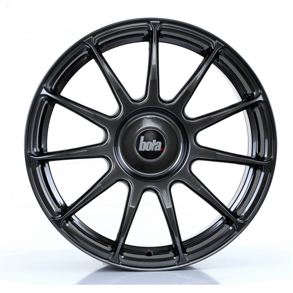 17 Inch Bola VST Hyper Black Alloy Wheels