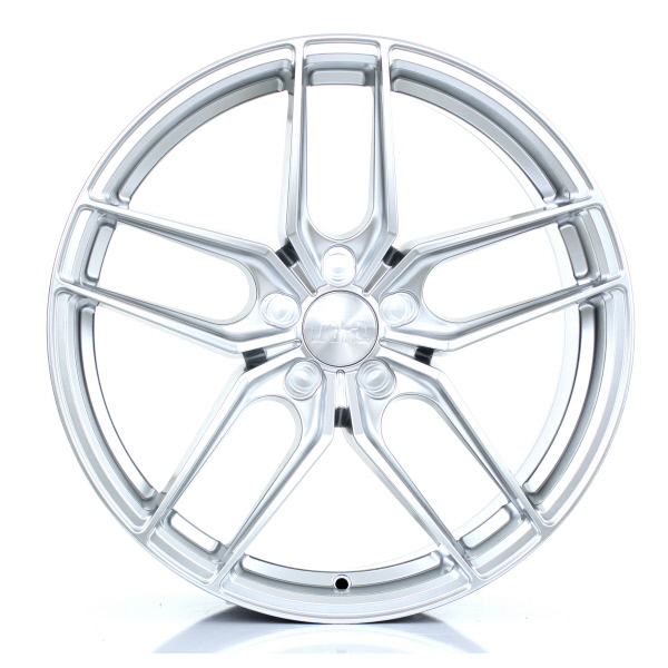 8.5x20 (Front) & 10x20 (Rear) Bola B11 Hyper Silver Alloy Wheels